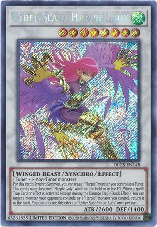 Cyber Slash Harpie Lady [DLCS-EN148] Secret Rare (ONLINE ORDER ONLY)