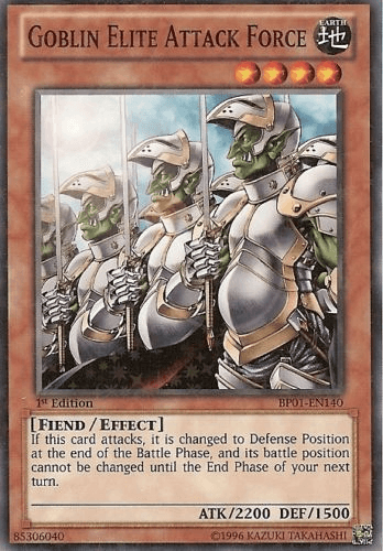 Goblin Elite Attack Force [BP01-EN140] Starfoil Rare (ONLINE ORDER ONLY)