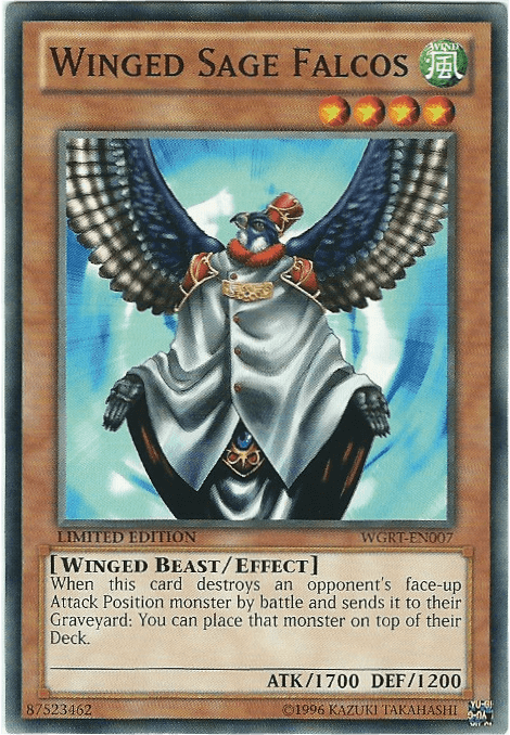 Winged Sage Falcos [WGRT-EN007] Common (ONLINE ORDER ONLY)