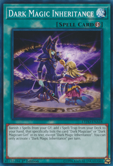 Dark Magic Inheritance [LEDD-ENA18] Common (ONLINE ORDER ONLY)