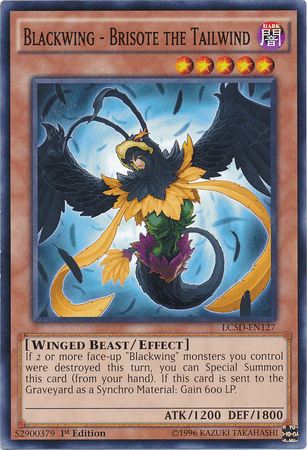 Blackwing - Brisote the Tailwind [LC5D-EN127] Common (ONLINE ORDER ONLY)