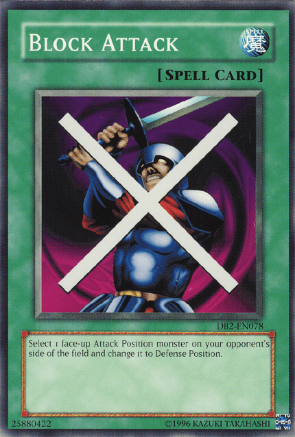 Block Attack [DB2-EN078] Common (ONLINE ORDER ONLY)