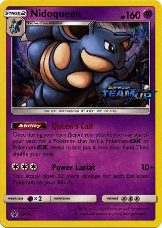 Nidoqueen (SM160) (Staff) [Sun & Moon: Black Star Promos] (Online Only)