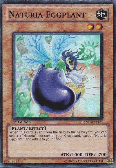 Naturia Eggplant [EXVC-EN098] Super Rare (ONLINE ORDER ONLY)