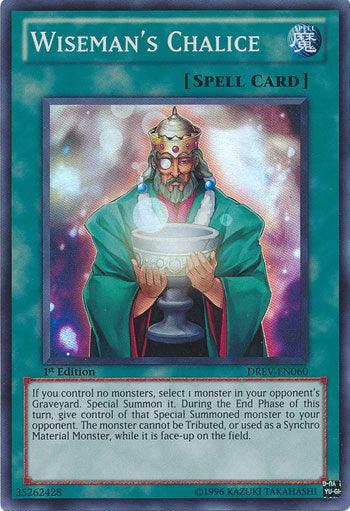 Wiseman's Chalice [DREV-EN060] Super Rare (ONLINE ORDER ONLY)
