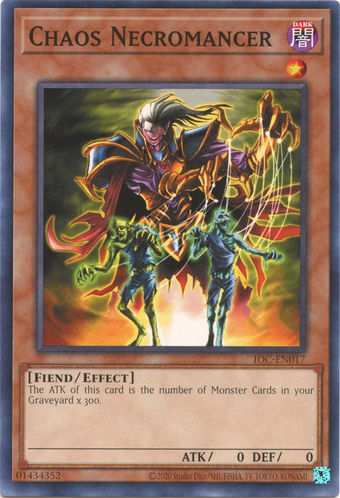 Chaos Necromancer (25th Anniversary) [IOC-EN017] Common (ONLINE ORDER ONLY)