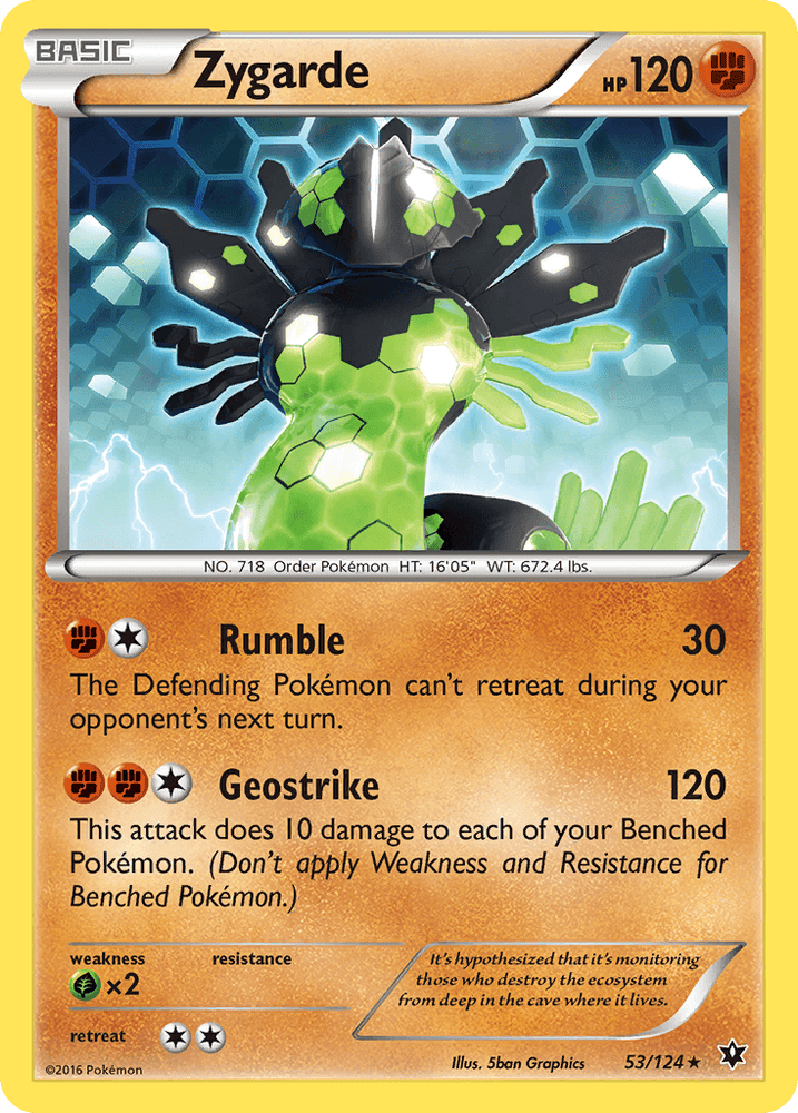 Zygarde (53/124) [XY: Fates Collide] (Online Only)