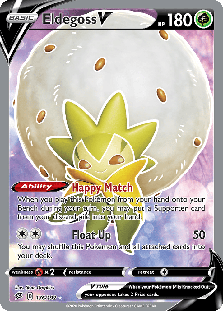 Eldegoss V (176/192) [Sword & Shield: Rebel Clash] (Online Only)