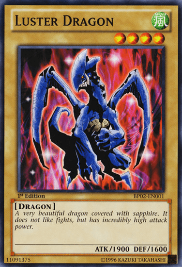 Luster Dragon [BP02-EN001] Mosaic Rare (ONLINE ORDER ONLY)