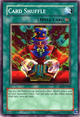 Card Shuffle [DR1-EN028] Common (ONLINE ORDER ONLY)