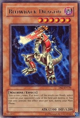 Blowback Dragon [DR2-EN134] Ultra Rare (ONLINE ORDER ONLY)