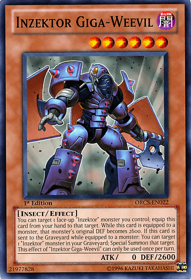 Inzektor Giga-Weevil [ORCS-EN022] Common (ONLINE ORDER ONLY)