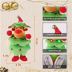 Electric Dancing Singing Plush Snowman Toy (ONLINE ORDER ONLY)