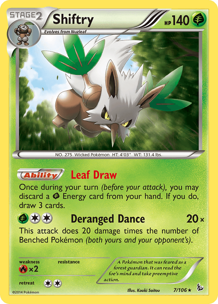 Shiftry (7/106) [XY: Flashfire] (Online Only)