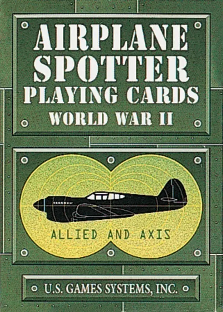 World War II Airplane Spotter Playing Cards Deck (ONLINE ORDER ONLY)