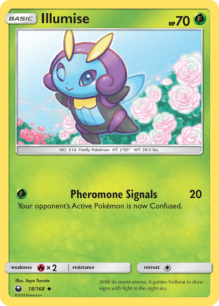 Illumise (18/168) [Sun & Moon: Celestial Storm] (Online Only)