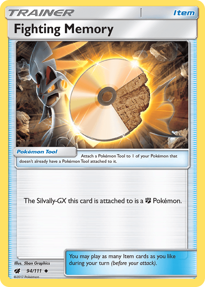 Fighting Memory (94/111) [Sun & Moon: Crimson Invasion] (Online Only)