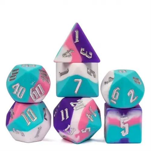 16mm Silicone RPG Dice Set (ONLINE ORDER ONLY)