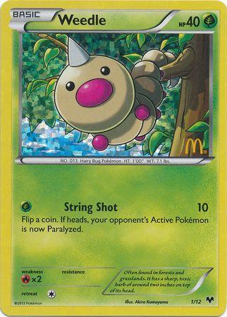 Weedle (1/12) [McDonald's Promos: 2014 Collection] (Online Only)