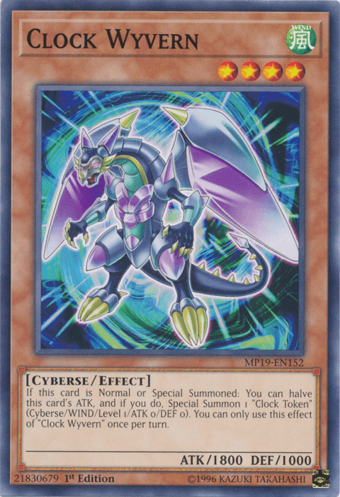 Clock Wyvern [MP19-EN152] Common (ONLINE ORDER ONLY)