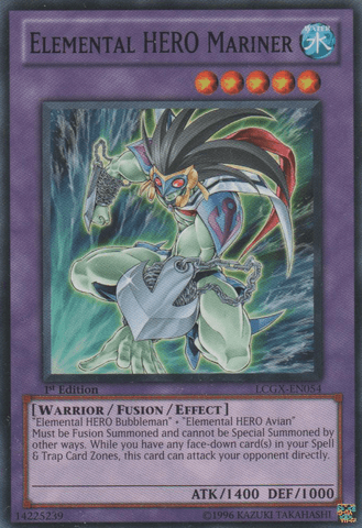 Elemental HERO Mariner [LCGX-EN054] Common (ONLINE ORDER ONLY)