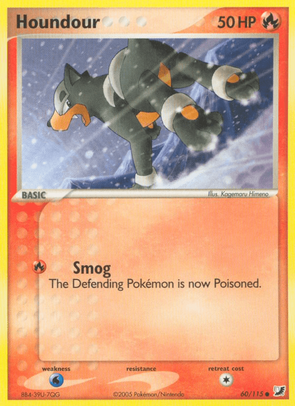 Houndour (60/115) [EX: Unseen Forces] (Online Only)