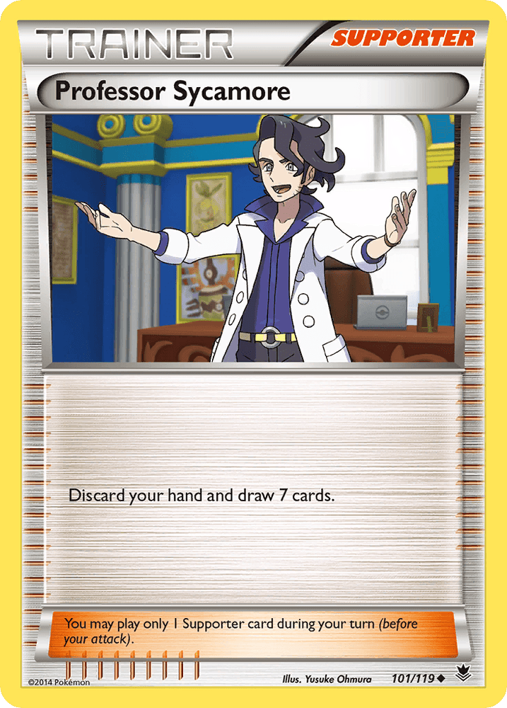 Professor Sycamore (101/119) [XY: Phantom Forces] (Online Only)