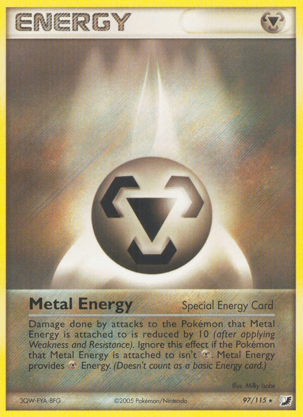 Metal Energy (97/115) [EX: Unseen Forces] (Online Only)