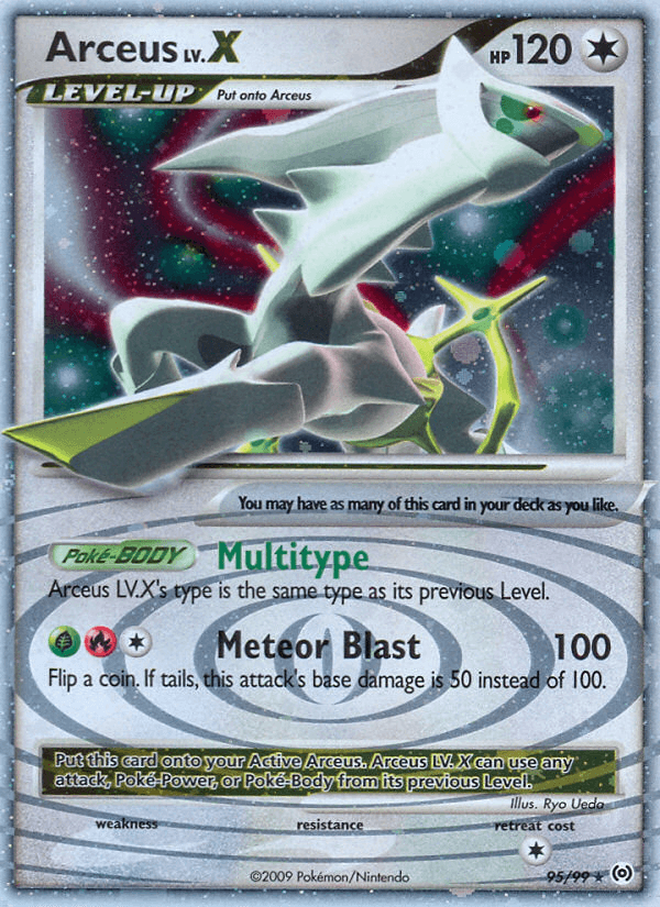 Arceus LV.X (95/99) [Platinum: Arceus] (Online Only)