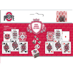 Ohio State Buckeyes - 2-Pack Playing Cards & Dice Set (ONLINE ORDER ONLY)
