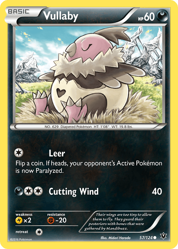 Vullaby (57/124) [XY: Fates Collide] (Online Only)