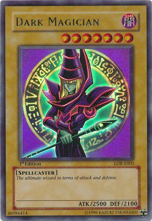 Dark Magician [LOB-E003] Ultra Rare (ONLINE ORDER ONLY)