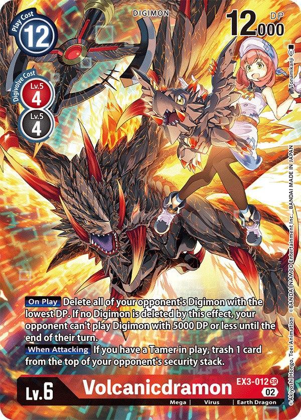 Volcanicdramon [EX3-012] (Alternate Art) [Draconic Roar] (ONLINE ORDER ONLY)