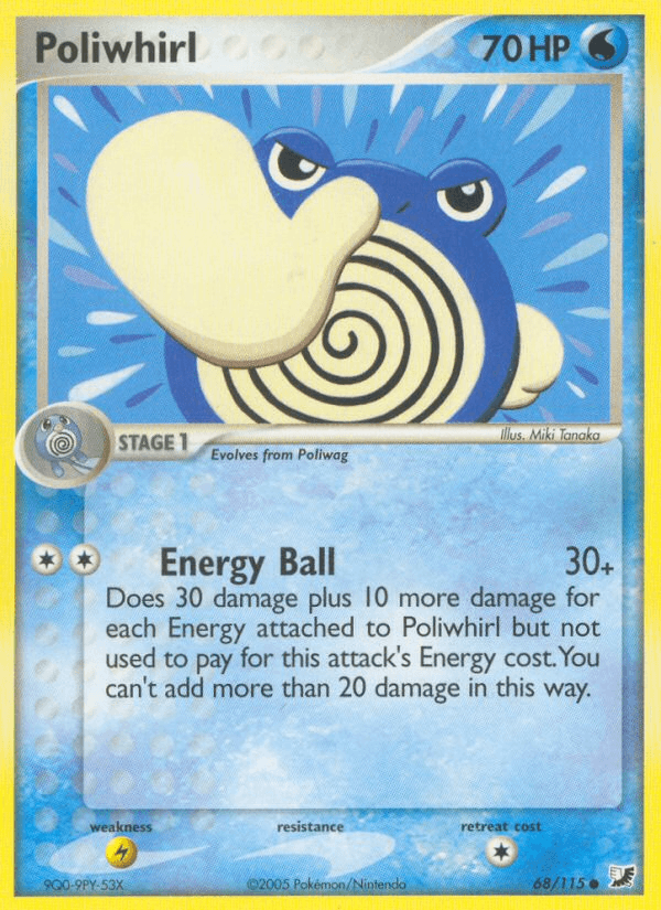 Poliwhirl (68/115) [EX: Unseen Forces] (Online Only)