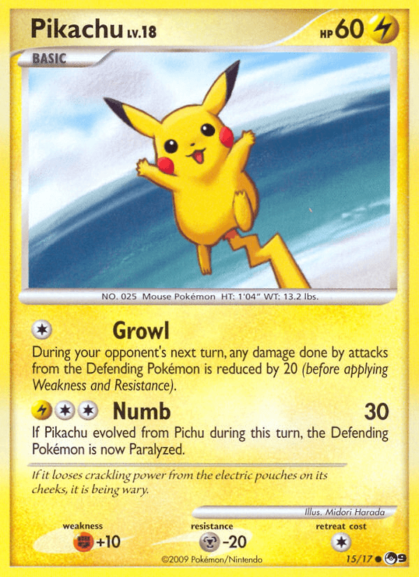 Pikachu (15/17) [POP Series 9] (Online Only)
