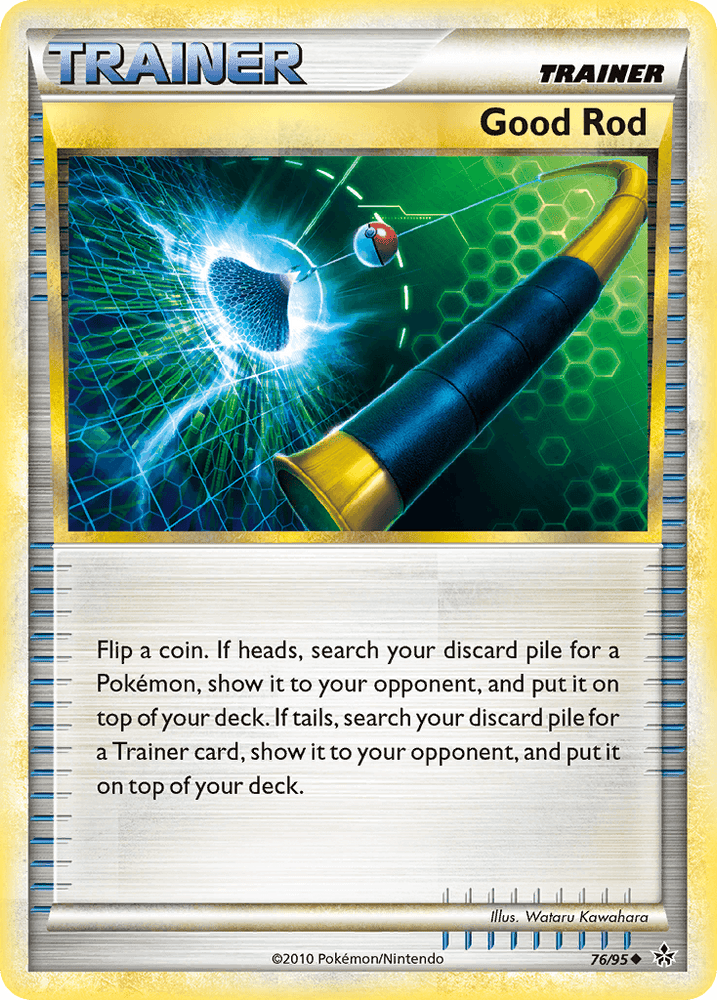 Good Rod (76/95) [HeartGold & SoulSilver: Unleashed] (Online Only)