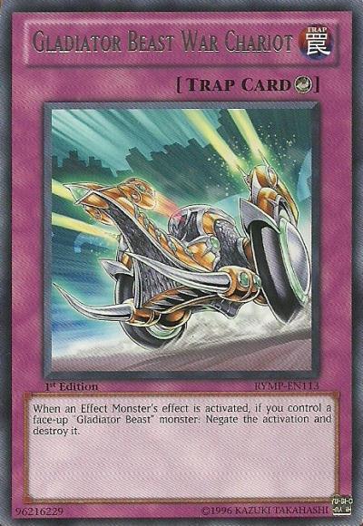 Gladiator Beast War Chariot [RYMP-EN113] Rare (ONLINE ORDER ONLY)