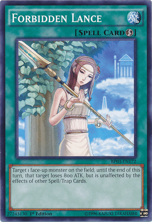 Forbidden Lance [BP03-EN172] Common (ONLINE ORDER ONLY)