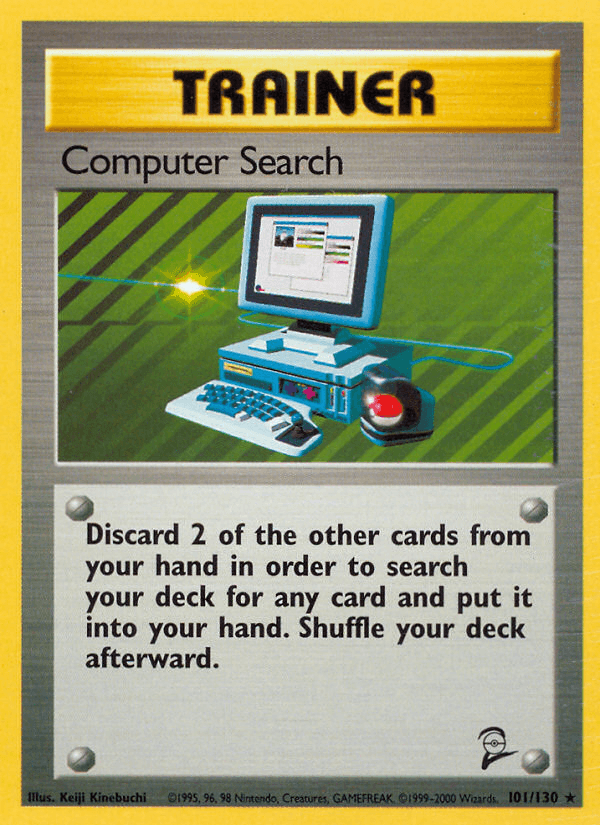 Computer Search (101/130) [Base Set 2] (Online Only)