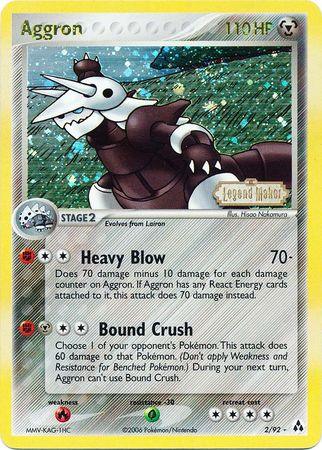 Aggron (2/92) (Stamped) [EX: Legend Maker] (Online Only)