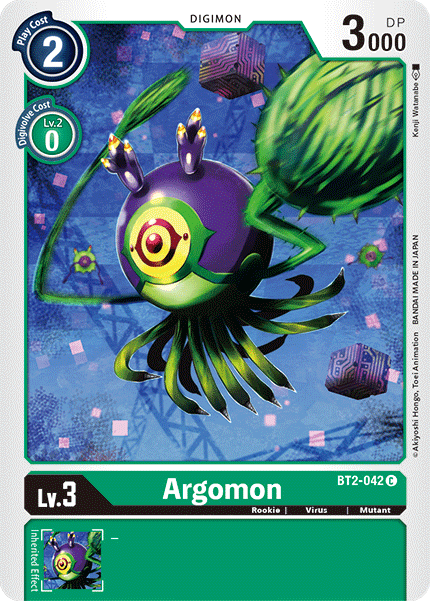 Argomon [BT2-042] [Release Special Booster Ver.1.5] (ONLINE ORDER ONLY)