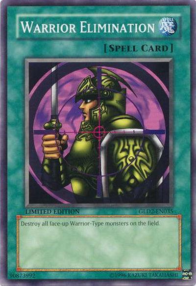 Warrior Elimination [GLD2-EN035] Common (ONLINE ORDER ONLY)