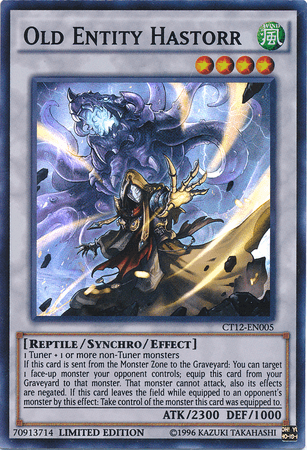 Old Entity Hastorr [CT12-EN005] Super Rare (ONLINE ORDER ONLY)