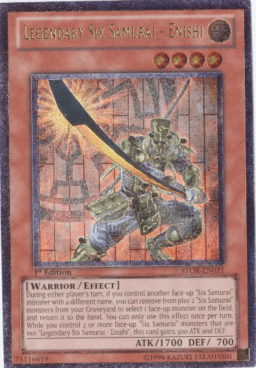 Legendary Six Samurai - Enishi [STOR-EN021] Ultimate Rare (ONLINE ORDER ONLY)