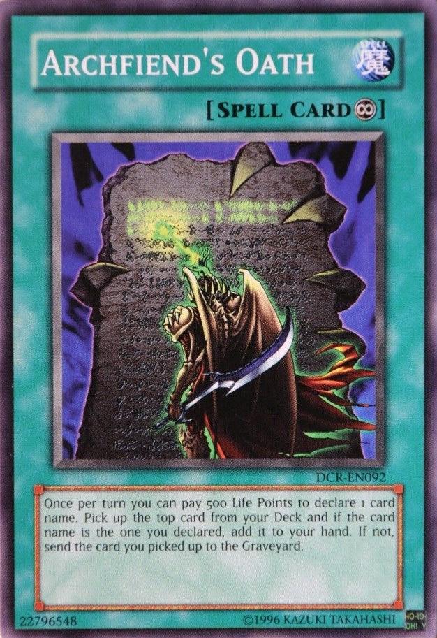 Archfiend's Oath [DCR-EN092] Common (ONLINE ORDER ONLY)
