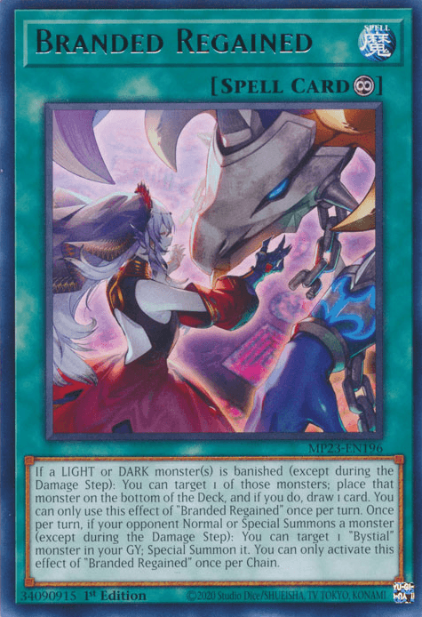 Branded Regained [MP23-EN196] Rare (ONLINE ORDER ONLY)