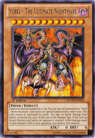 Yubel - The Ultimate Nightmare [RYMP-EN072] Rare (ONLINE ORDER ONLY)