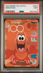 2023 CARD FUN DISNEY 100 JOYFUL SEBASTIAN SR23 PSA 9 (Online Order Only)