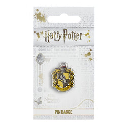 Hufflepuff House Harry Potter Crest Pin (Online Order Only)