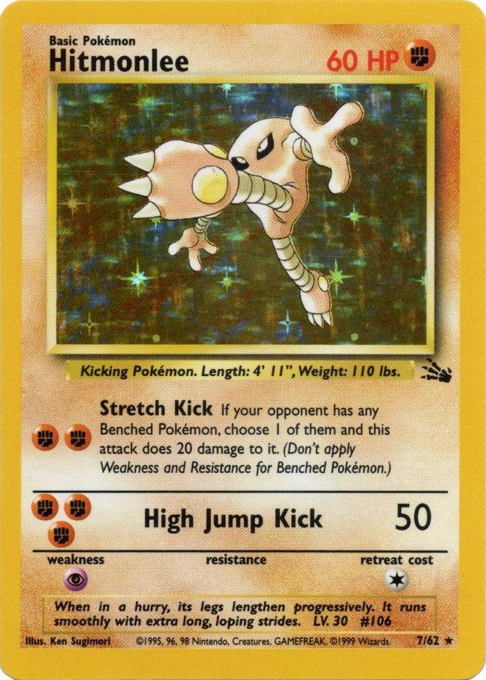 Hitmonlee (7/62) [Fossil Unlimited] (Online Only)